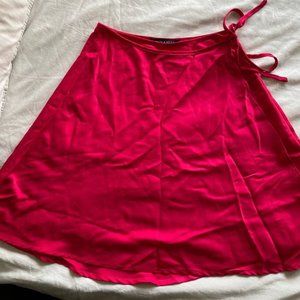 Pink circle skirt